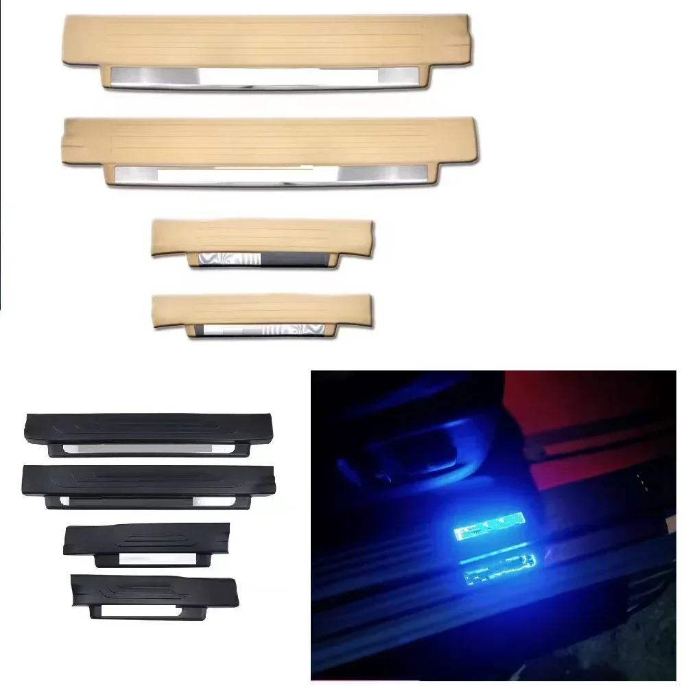 Blue LED Door Sill Plate Fit For 2010-2022 Landcruiser Prado Fj150 Car Side Door Step Plate Covers Auto Accessories
Blue LED Door Sill Plate Fit For 2010-2022 Landcruiser Prado Fj150 Car Side Door Step Plate Covers Auto Accessories