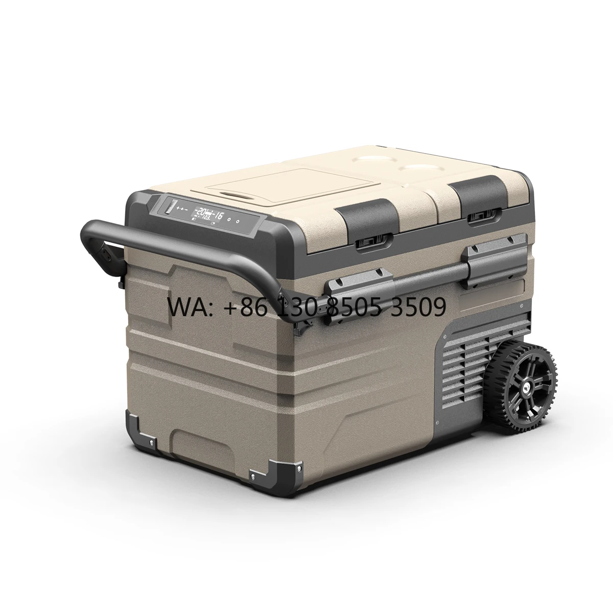 Dual Zone 12V Compressor Portable Car Fridge Freezer Automobile Refrigerator With Wheels and Handle
Dual Zone 12V Compressor Portable Car Fridge Freezer Automobile Refrigerator With Wheels and Handle