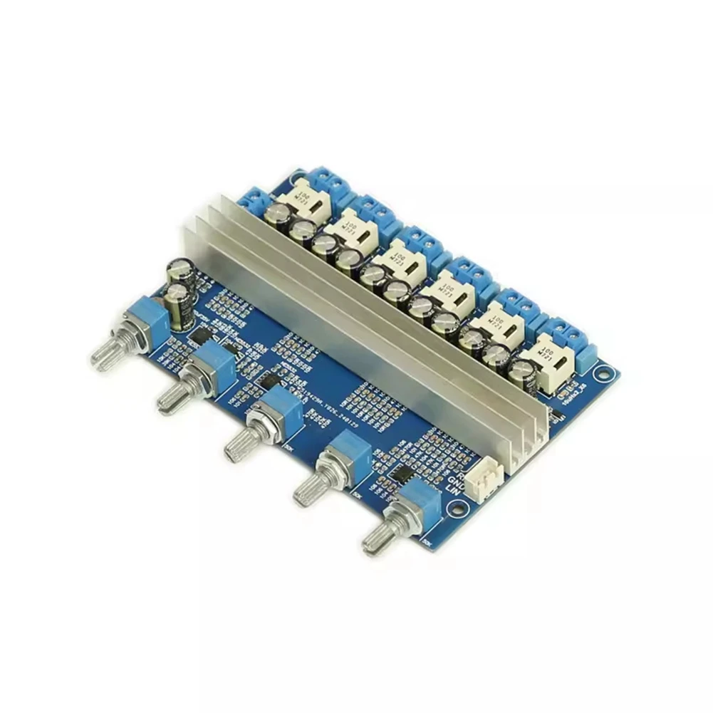 T06C-TPA3116 4.2 Channel Amplifier Board 100Wx2 +50Wx4 2.0 Stereo Dual Subwoofer Amplifier Board DC24V
T06C-TPA3116 4.2 Channel Amplifier Board 100Wx2 +50Wx4 2.0 Stereo Dual Subwoofer Amplifier Board DC24V