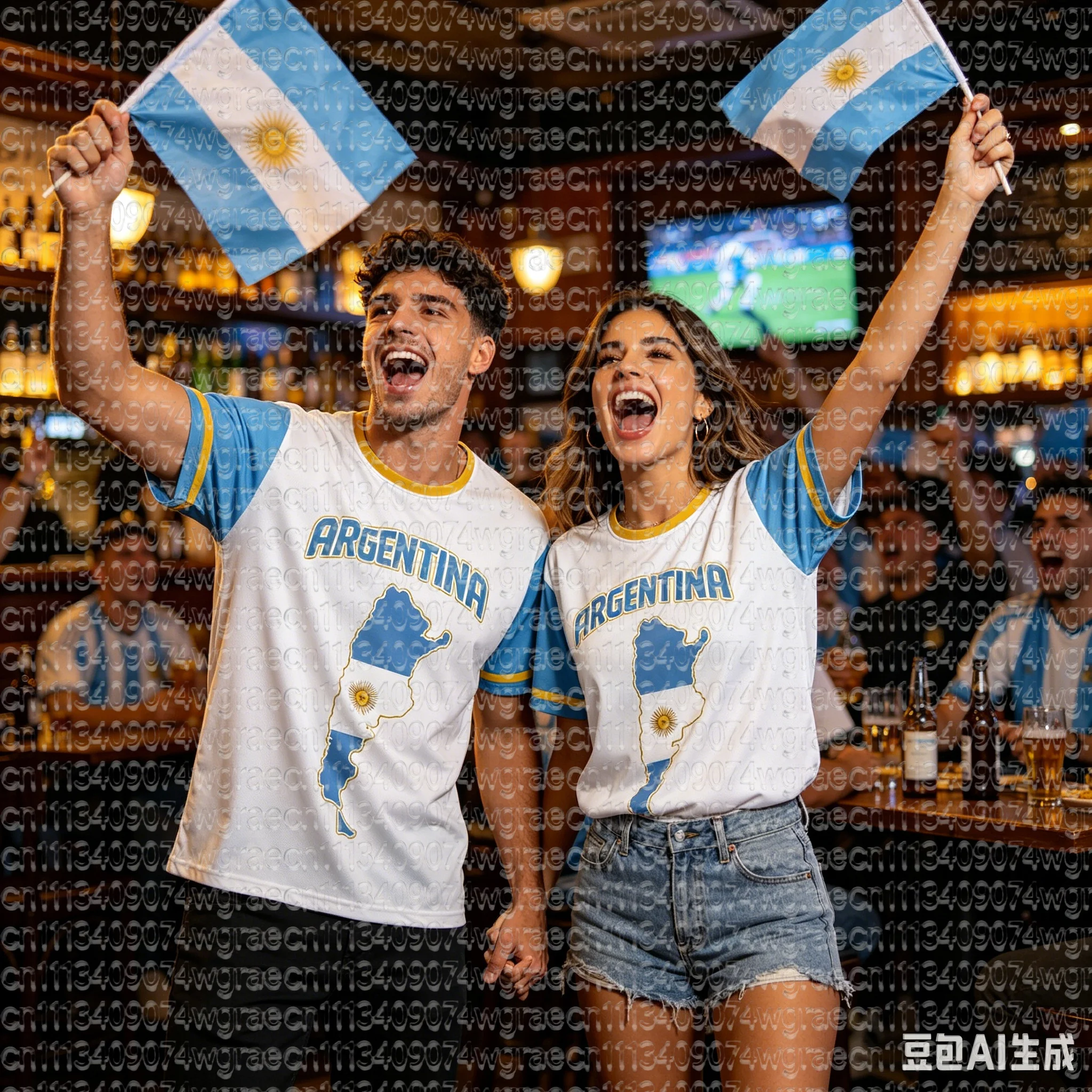 2026 Argentina Fan Cheer Football T-Shirt, Champion & Player Number Print On Back, Unisex Adult Kids Size Casual Sports Tees
2026 Argentina Fan Cheer Football T-Shirt, Champion & Player Number Print On Back, Unisex Adult Kids Size Casual Sports Tees