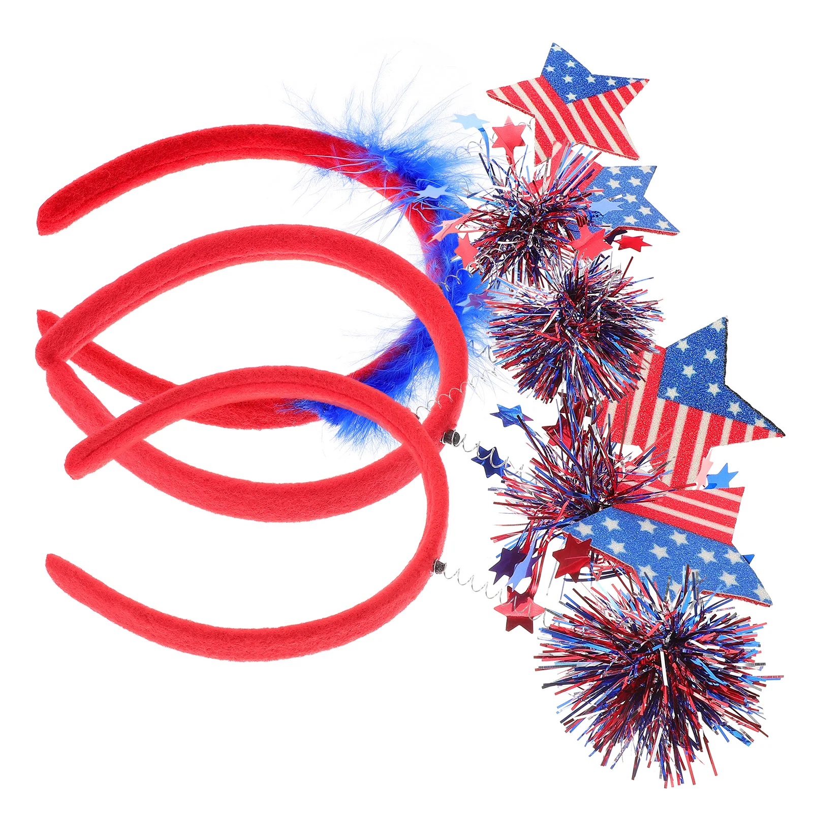 3 Pcs Headbands American Flag Independence Day Star 4th of July Outfits for Women Cosplay Decor Party Man
3 Pcs Headbands American Flag Independence Day Star 4th of July Outfits for Women Cosplay Decor Party Man