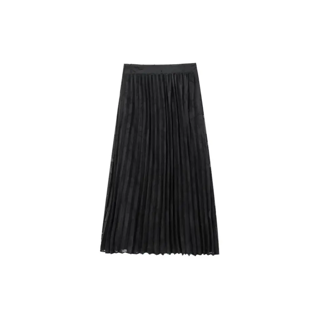 Winter New Women's Burned Flower Printed Pleated Midi Dress European And American Style Fashion
Winter New Women's Burned Flower Printed Pleated Midi Dress European And American Style Fashion