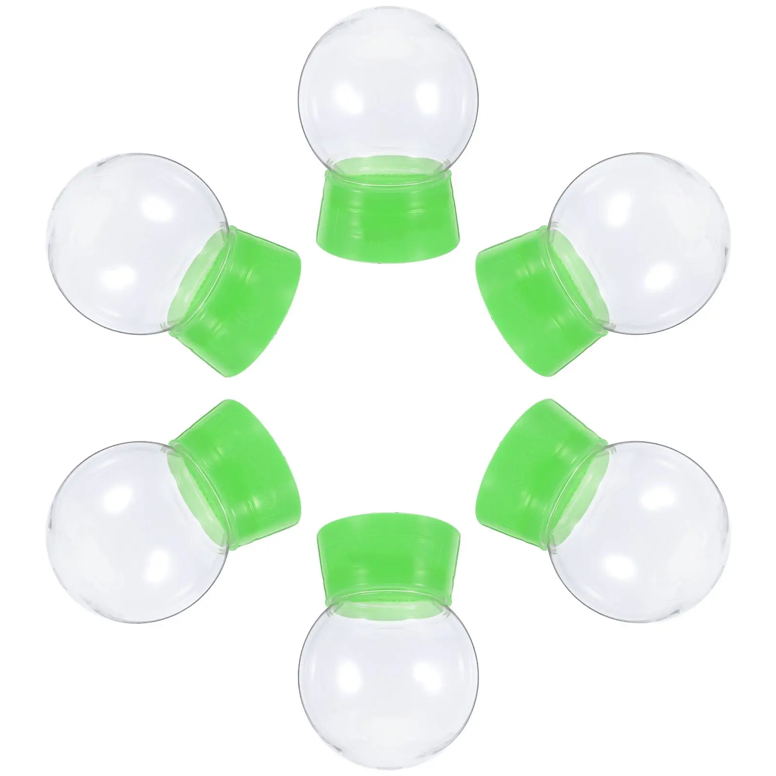6 Pcs Crystal Ball Accessories Clear Plastic Snow Globes Empty DIY Kit Fillable Decoration Project Craft Supplies Ornaments
6 Pcs Crystal Ball Accessories Clear Plastic Snow Globes Empty DIY Kit Fillable Decoration Project Craft Supplies Ornaments