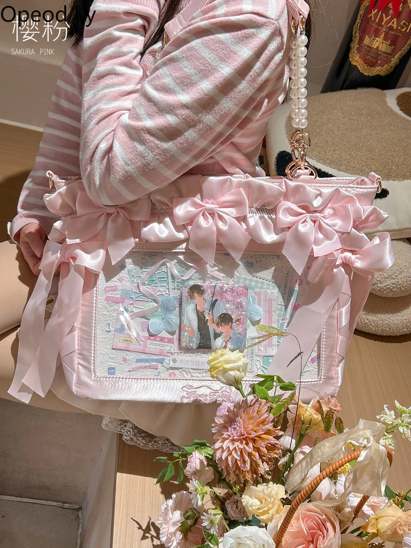 Sweet Cute Girl Lolita Original Design itabag Large Capacity Commuting Shoulder Bag Japanese Two-dimensional Crossbody Bags
Sweet Cute Girl Lolita Original Design itabag Large Capacity Commuting Shoulder Bag Japanese Two-dimensional Crossbody Bags