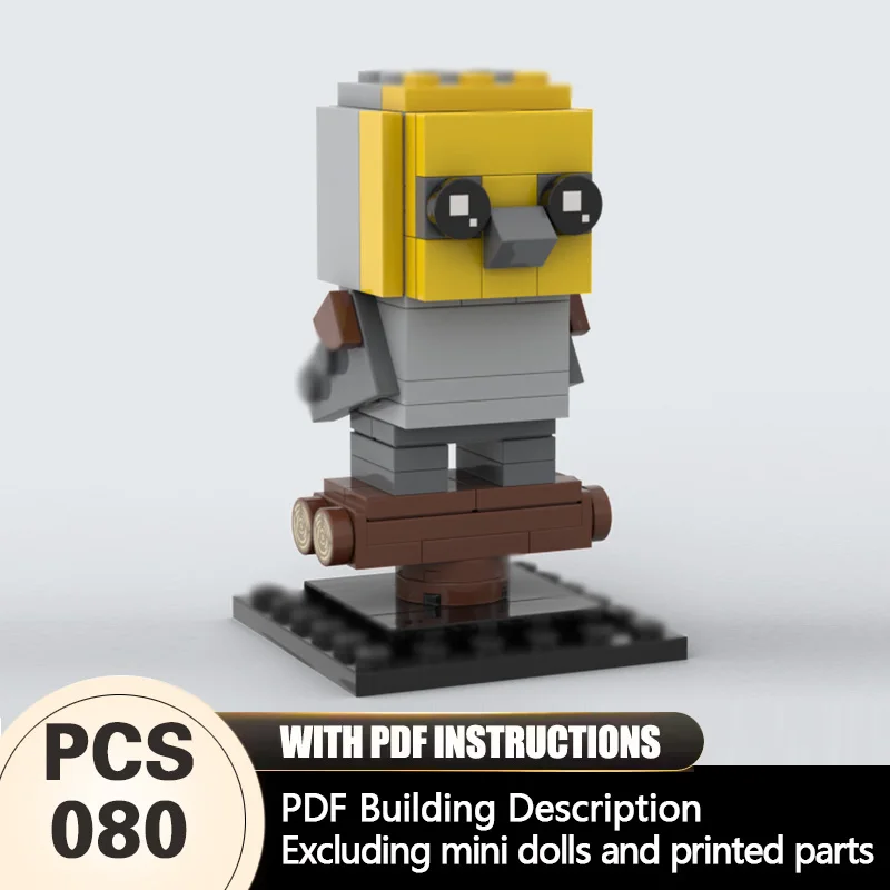Creators Animal Series Model MOC Building Bricks Verdin Birdheadz Modular Technology Gifts Holiday Assemble Children Toys Suit
Creators Animal Series Model MOC Building Bricks Verdin Birdheadz Modular Technology Gifts Holiday Assemble Children Toys Suit