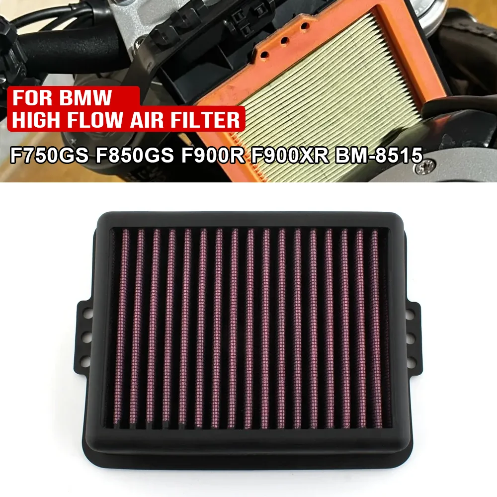 Motorcycle Washable Air Filter For BMW F750GS F850GS F900R F900XR Replaceable BM-8518 HFA7801 13728561572 Air Intake Filter
Motorcycle Washable Air Filter For BMW F750GS F850GS F900R F900XR Replaceable BM-8518 HFA7801 13728561572 Air Intake Filter