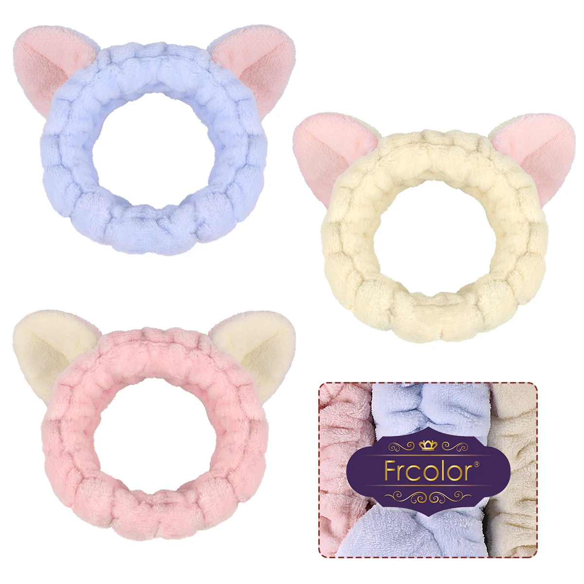 Cute Cat Headband Soft Elastic Facial Headband Anti Shedding Facial Hair Band for Washing Face Makeup Spa Tools
Cute Cat Headband Soft Elastic Facial Headband Anti Shedding Facial Hair Band for Washing Face Makeup Spa Tools
