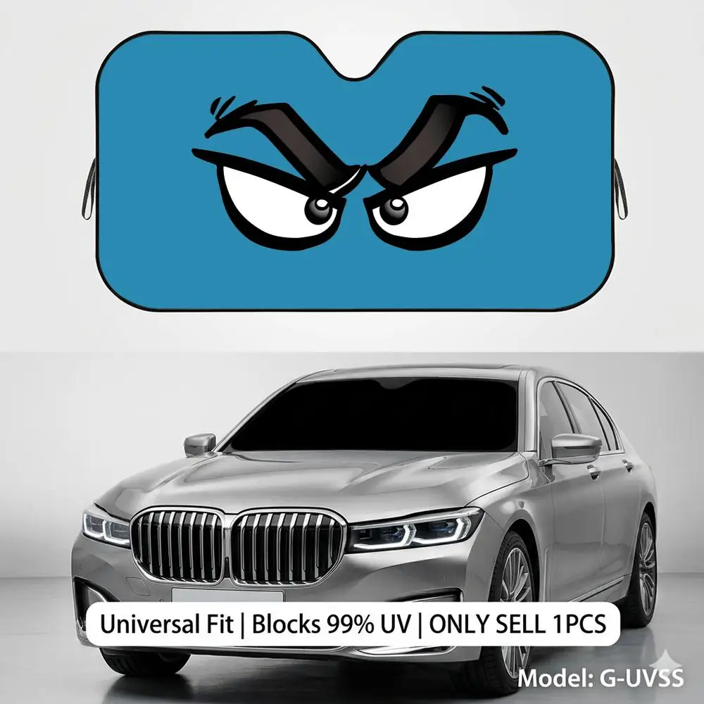Interesting Eyes Reusable Double-Sided Windshield Sun Visor UV Block Portable Heat Shield Cover
Interesting Eyes Reusable Double-Sided Windshield Sun Visor UV Block Portable Heat Shield Cover
