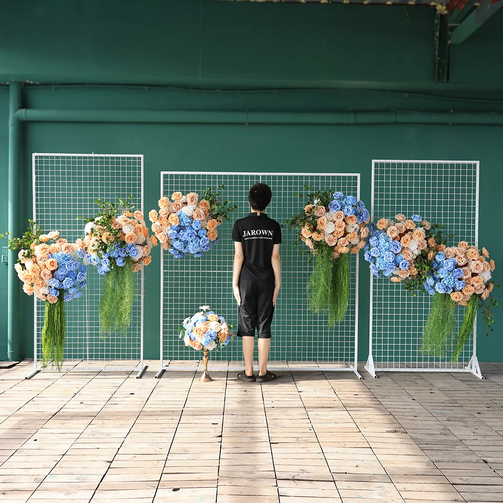 Blue Coffee Yellow Color Rose Greenery Artificial Flower Arrangement for Event Home Backdrop Decor Props Wedding Decorations
Blue Coffee Yellow Color Rose Greenery Artificial Flower Arrangement for Event Home Backdrop Decor Props Wedding Decorations