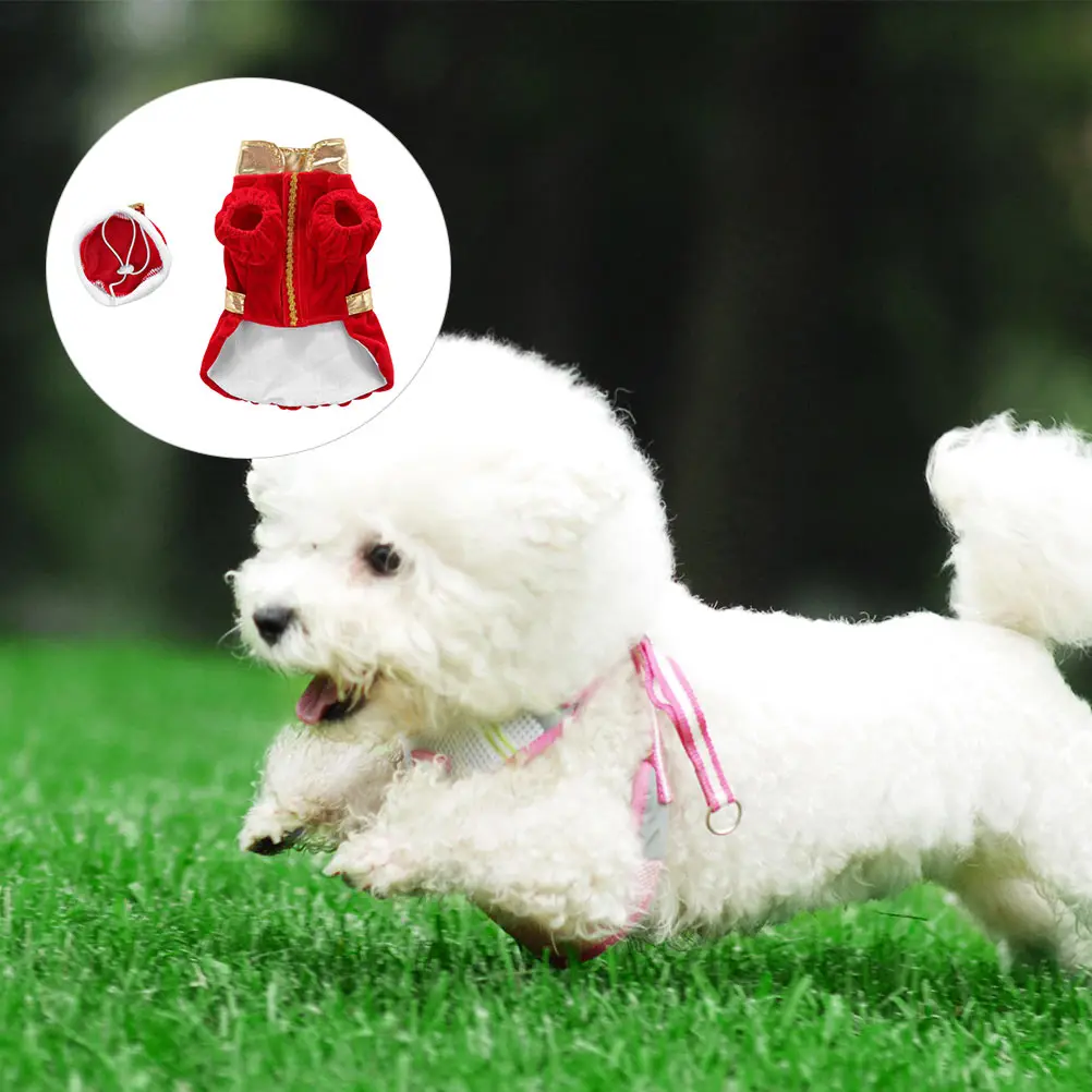 Pet Costume Dog Clothes Creative Funny Apparel Halloween Christmas Supplies Red Adjustable Coat Pet Costume Jacket
Pet Costume Dog Clothes Creative Funny Apparel Halloween Christmas Supplies Red Adjustable Coat Pet Costume Jacket