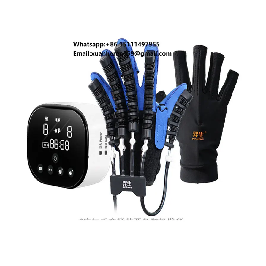 CE Smart Hand Rehabilitation Training Glove Stroke Paralysis Flexible Exoskeleton Rehabilitation Robot C10
CE Smart Hand Rehabilitation Training Glove Stroke Paralysis Flexible Exoskeleton Rehabilitation Robot C10