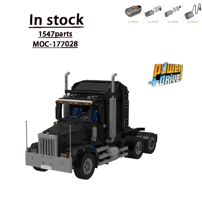 MOC- 177028 Электрический пульт дистанционного управления AmericanTruck, модель строительного блока, 1547 деталей, MOC, креативная игрушка для мальчиков и детей, рождественский строительный блок
MOC- 177028 Электрический пульт дистанционного управления AmericanTruck, модель строительного блока, 1547 деталей, MOC, креативная игрушка для мальчиков и детей, рождественский строительный блок