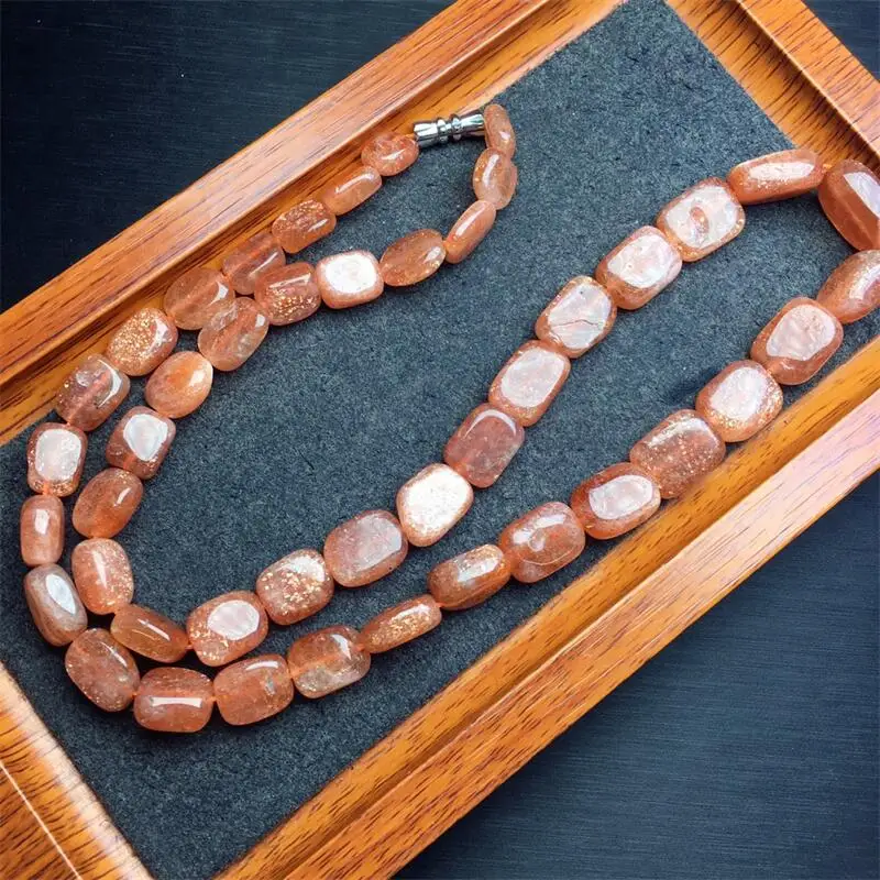Natural Golden Sunstone Necklace Reiki Gemstone Fashion Jewelry Fengshui Women Healing Lucky Energy Gift 1pcs 9X14MM
Natural Golden Sunstone Necklace Reiki Gemstone Fashion Jewelry Fengshui Women Healing Lucky Energy Gift 1pcs 9X14MM