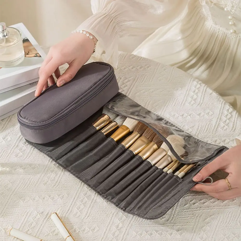 Waterproof Makeup Brush Bag Dust-proof Large Capacity Makeup Brush Holder Save Space Portable Cosmetic Storage Bag Household
Waterproof Makeup Brush Bag Dust-proof Large Capacity Makeup Brush Holder Save Space Portable Cosmetic Storage Bag Household