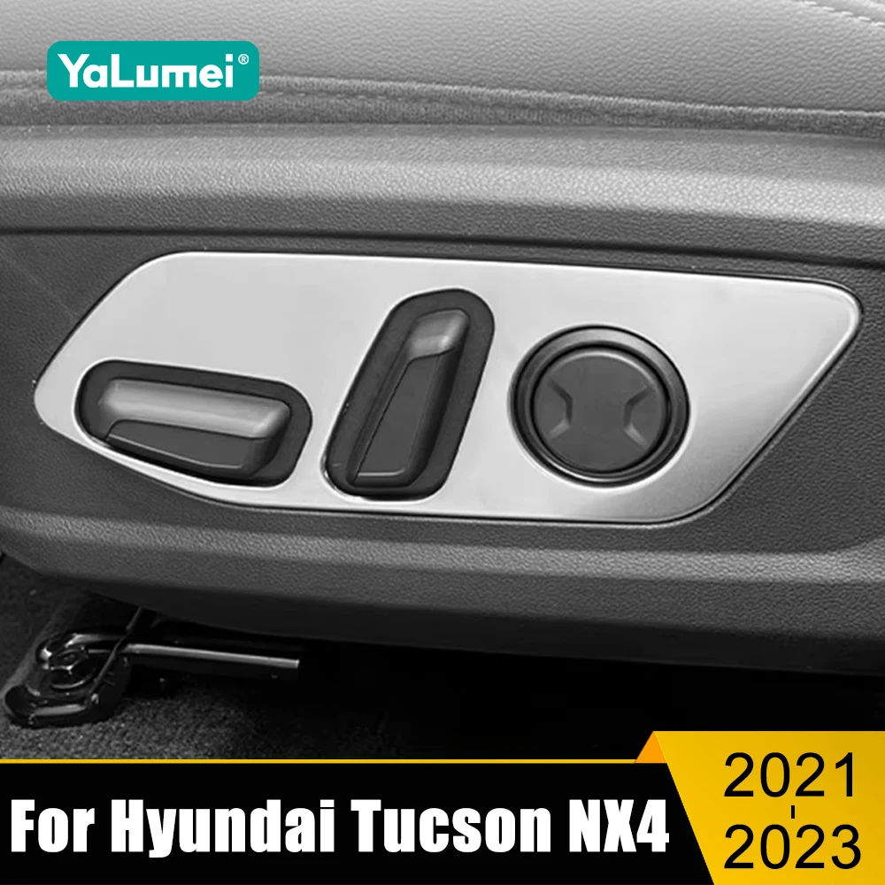 For Hyundai Tucson NX4 2021 2022 2023 Hybrid N Line Car Seat Adjusting Switch Panel Cover Trim Sticker Interior Accessories
For Hyundai Tucson NX4 2021 2022 2023 Hybrid N Line Car Seat Adjusting Switch Panel Cover Trim Sticker Interior Accessories