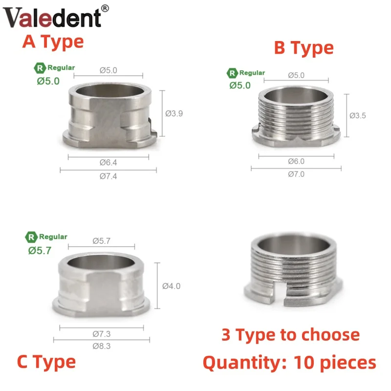10pcs Dental Sleeve Guided Implant For Osstem Alloy Surgical Guided Sleeves Digital Guidance
10pcs Dental Sleeve Guided Implant For Osstem Alloy Surgical Guided Sleeves Digital Guidance