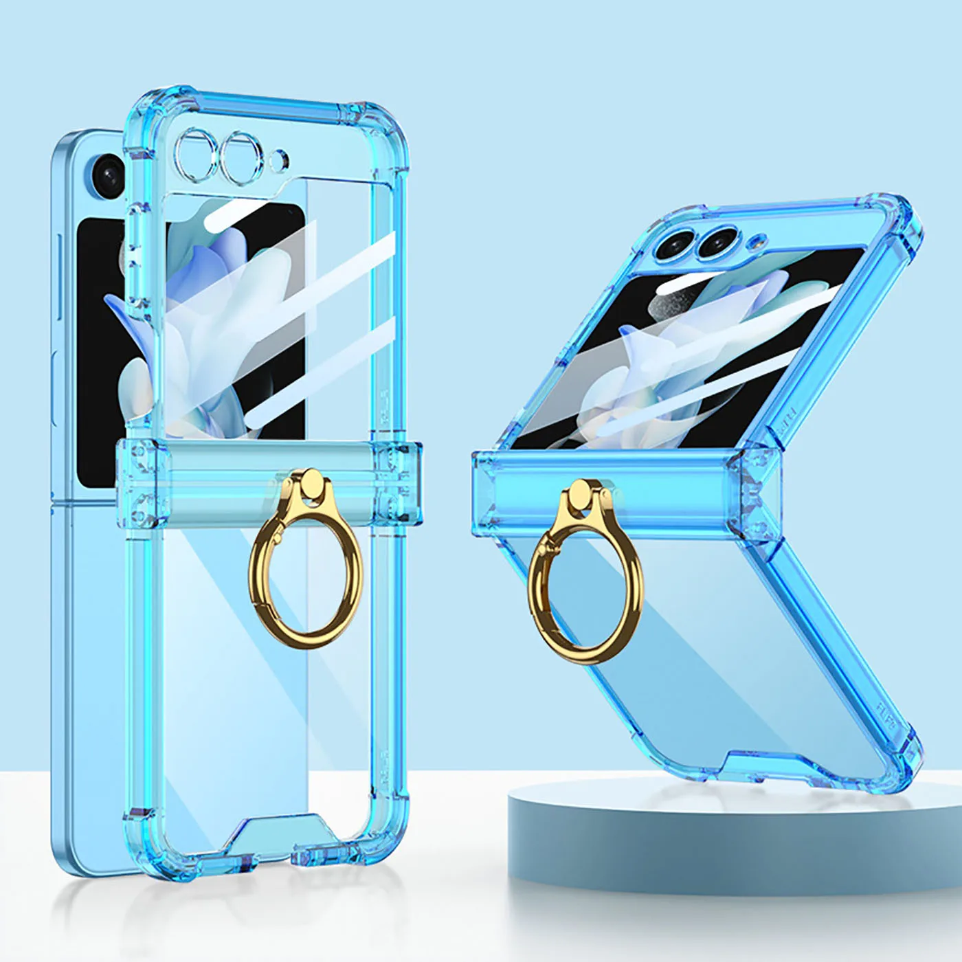 for Samsung Galaxy Z Flip 5 Case Hinge Protection Luxury Soft Transparent with Ring Holder Built-in Screen Protector
for Samsung Galaxy Z Flip 5 Case Hinge Protection Luxury Soft Transparent with Ring Holder Built-in Screen Protector