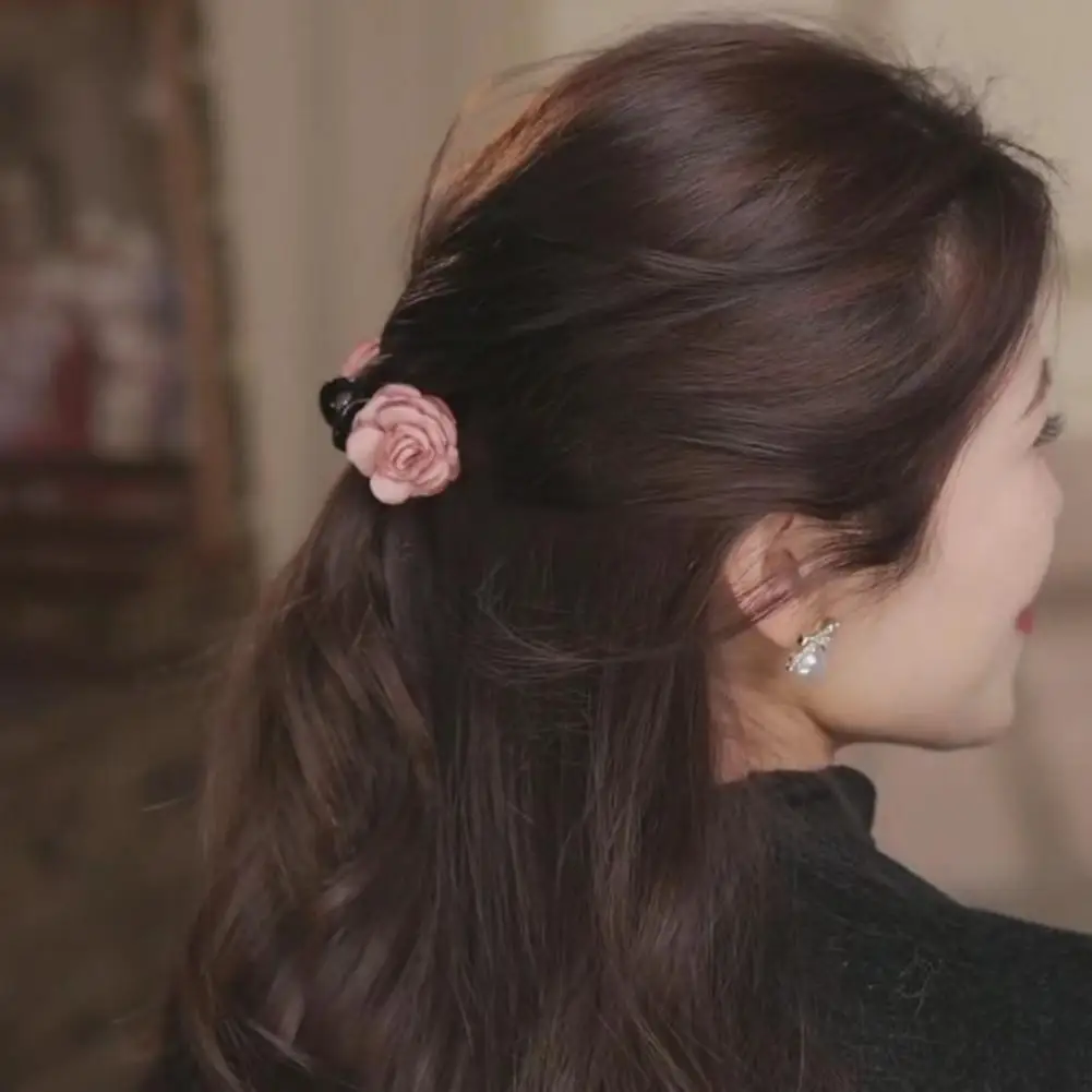 Secure Hold Hair Claw Hair Claw Clip Rose Flower Decor Hair Claw with Anti-slip Teeth for Women Double-sided Clip Back Head Grip
Secure Hold Hair Claw Hair Claw Clip Rose Flower Decor Hair Claw with Anti-slip Teeth for Women Double-sided Clip Back Head Grip