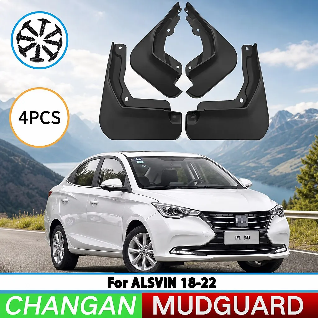Suitable for Changan Alsvin 2018-2022 Yuexiang Front Rear Wheel Fender Splash Guard Mud Flaps 4pcs
Suitable for Changan Alsvin 2018-2022 Yuexiang Front Rear Wheel Fender Splash Guard Mud Flaps 4pcs