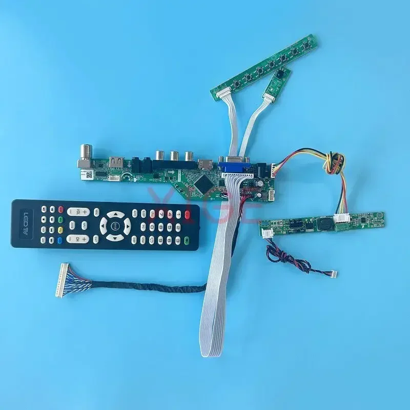 For M238HAN01 M238HVN01 LCD Controller Driver Board DIY Kit Display 23.8" 1920*1080 Analog TV Signal VGA+HDMI+AV+USB LVDS 30-Pin
For M238HAN01 M238HVN01 LCD Controller Driver Board DIY Kit Display 23.8" 1920*1080 Analog TV Signal VGA+HDMI+AV+USB LVDS 30-Pin