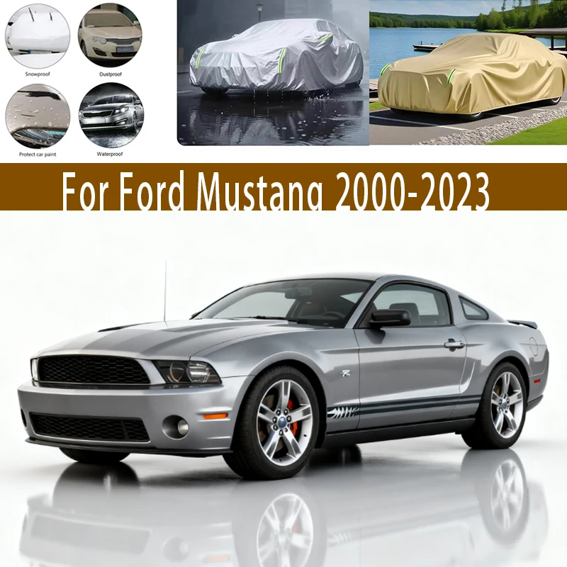 For Ford Mustang 2000-2023 Outdoor Protection Full Car Covers Snow Cover Sunshade Waterproof Dustproof Exterior Car accessories
For Ford Mustang 2000-2023 Outdoor Protection Full Car Covers Snow Cover Sunshade Waterproof Dustproof Exterior Car accessories