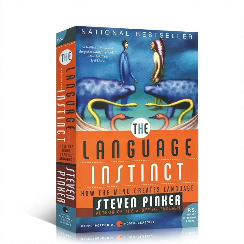 Original Popular Books The Language Instinct Steven Pinker English Novel Book for Children
Original Popular Books The Language Instinct Steven Pinker English Novel Book for Children
