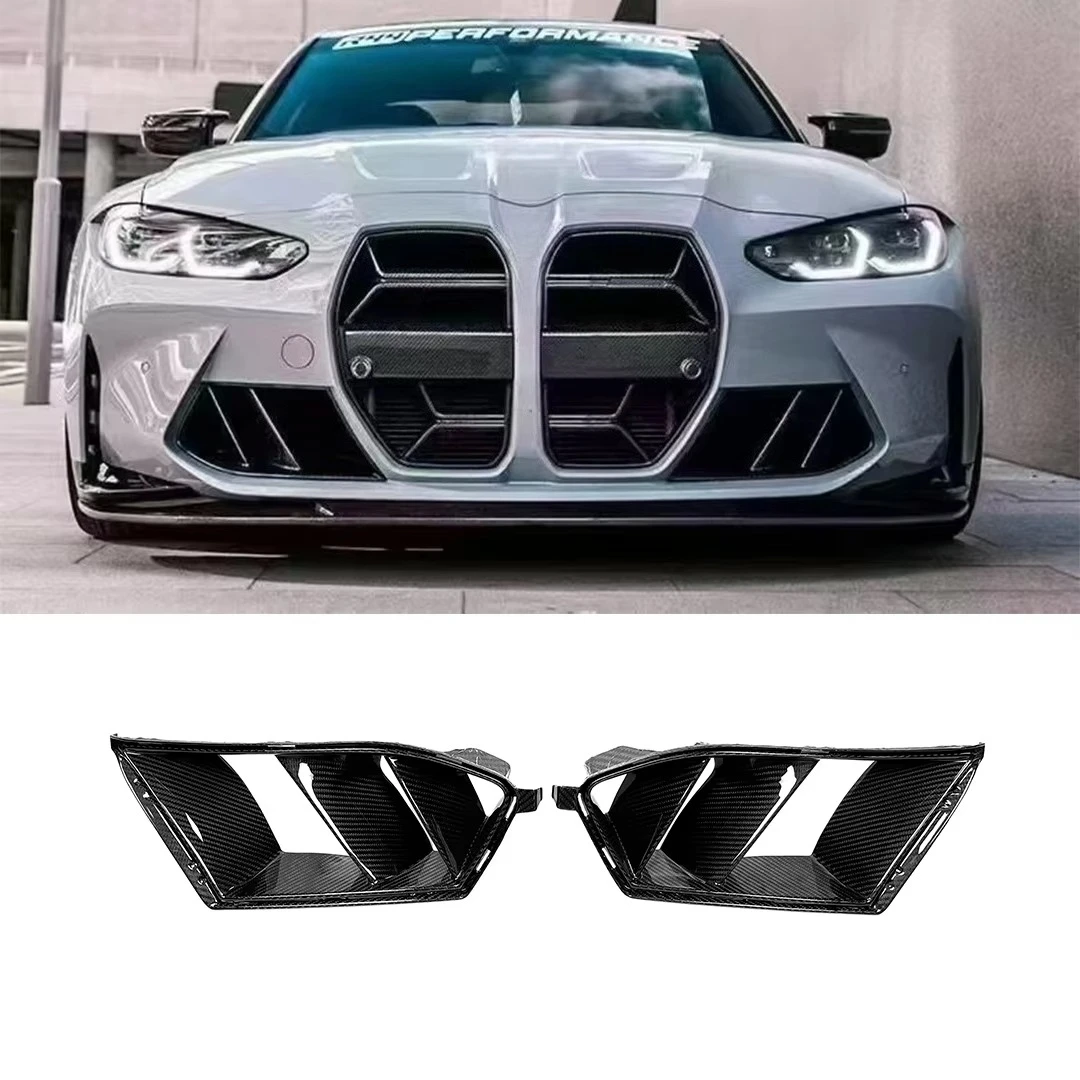 Factory hot selling . R44 Style G80 M3 G82 M4 Dry Carbon Fiber Front Vent for BMW M3 M4 21to24
Factory hot selling . R44 Style G80 M3 G82 M4 Dry Carbon Fiber Front Vent for BMW M3 M4 21to24