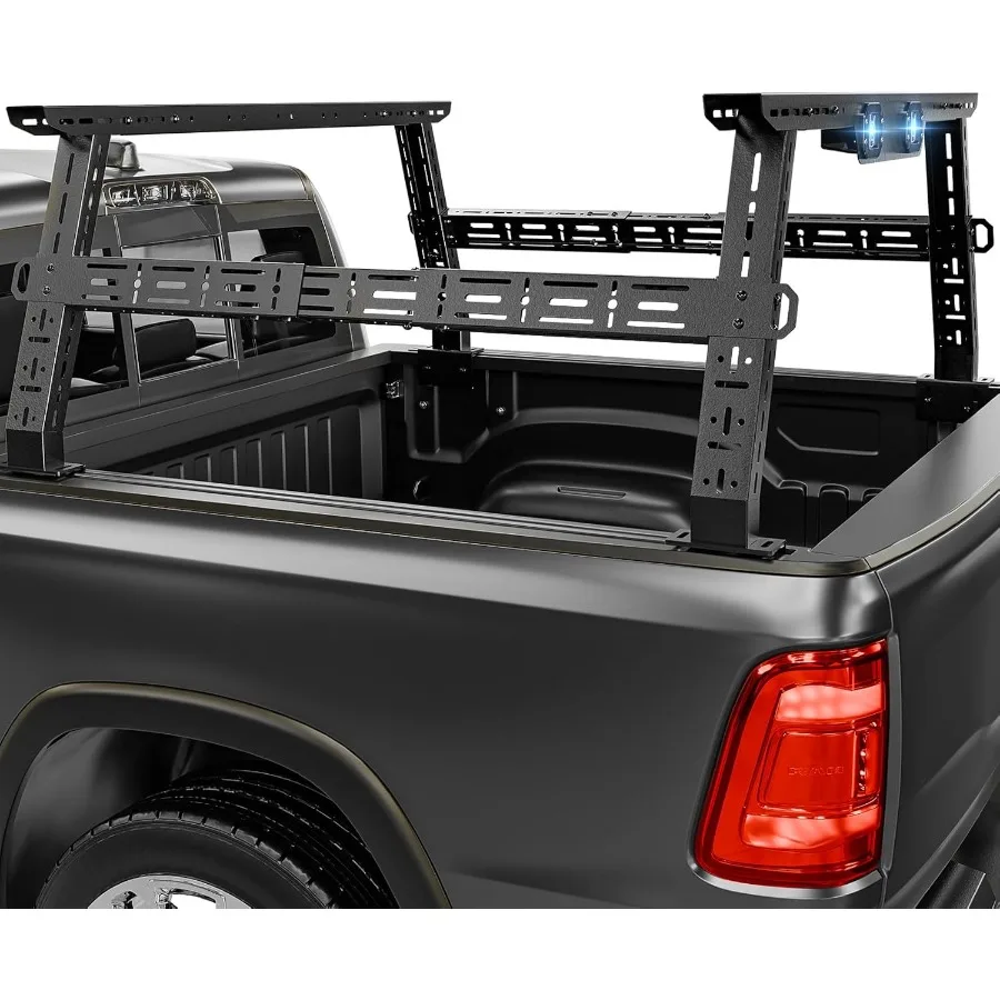 Adjustable 1624.8 High Truck Bed Racks with 2 LED Lights for Tacoma Silverado Sierra Ram Tundra Titan Frontier Canyon Gladiator
Adjustable 1624.8 High Truck Bed Racks with 2 LED Lights for Tacoma Silverado Sierra Ram Tundra Titan Frontier Canyon Gladiator
