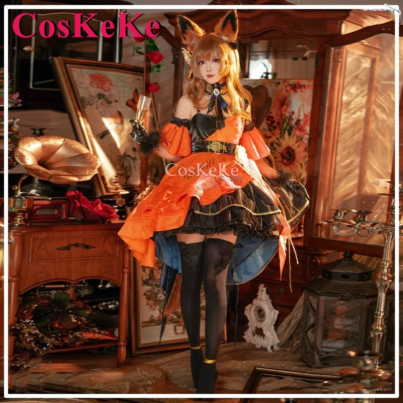 CosKeKe Ceobe Косплей Игра Arknights Костюм Фэнтези Деревня Модная Униформа Платье Женская Одежда Для Ролевых Игр S-XL
CosKeKe Ceobe Косплей Игра Arknights Костюм Фэнтези Деревня Модная Униформа Платье Женская Одежда Для Ролевых Игр S-XL