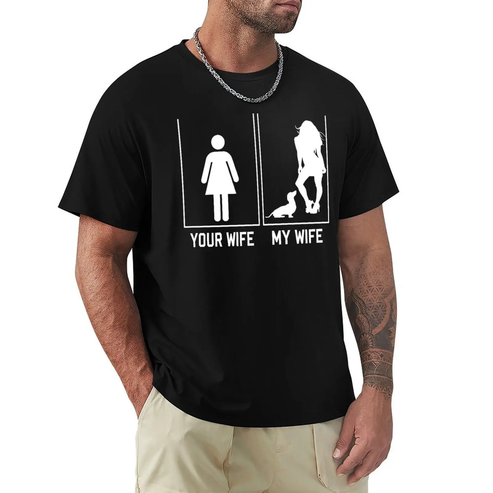 Your Wife My Wife Dachshund Funny Gift For Husband T-Shirt luxury clothing labubu essential t shirt compression shirt men
Your Wife My Wife Dachshund Funny Gift For Husband T-Shirt luxury clothing labubu essential t shirt compression shirt men