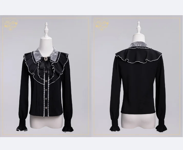 Sweet Long-sleeve Tops for Women Spring and Autumn Fashion Casual Shirt Lolita Japanese Style Elegant Blouses Femme 2026 New
Sweet Long-sleeve Tops for Women Spring and Autumn Fashion Casual Shirt Lolita Japanese Style Elegant Blouses Femme 2026 New