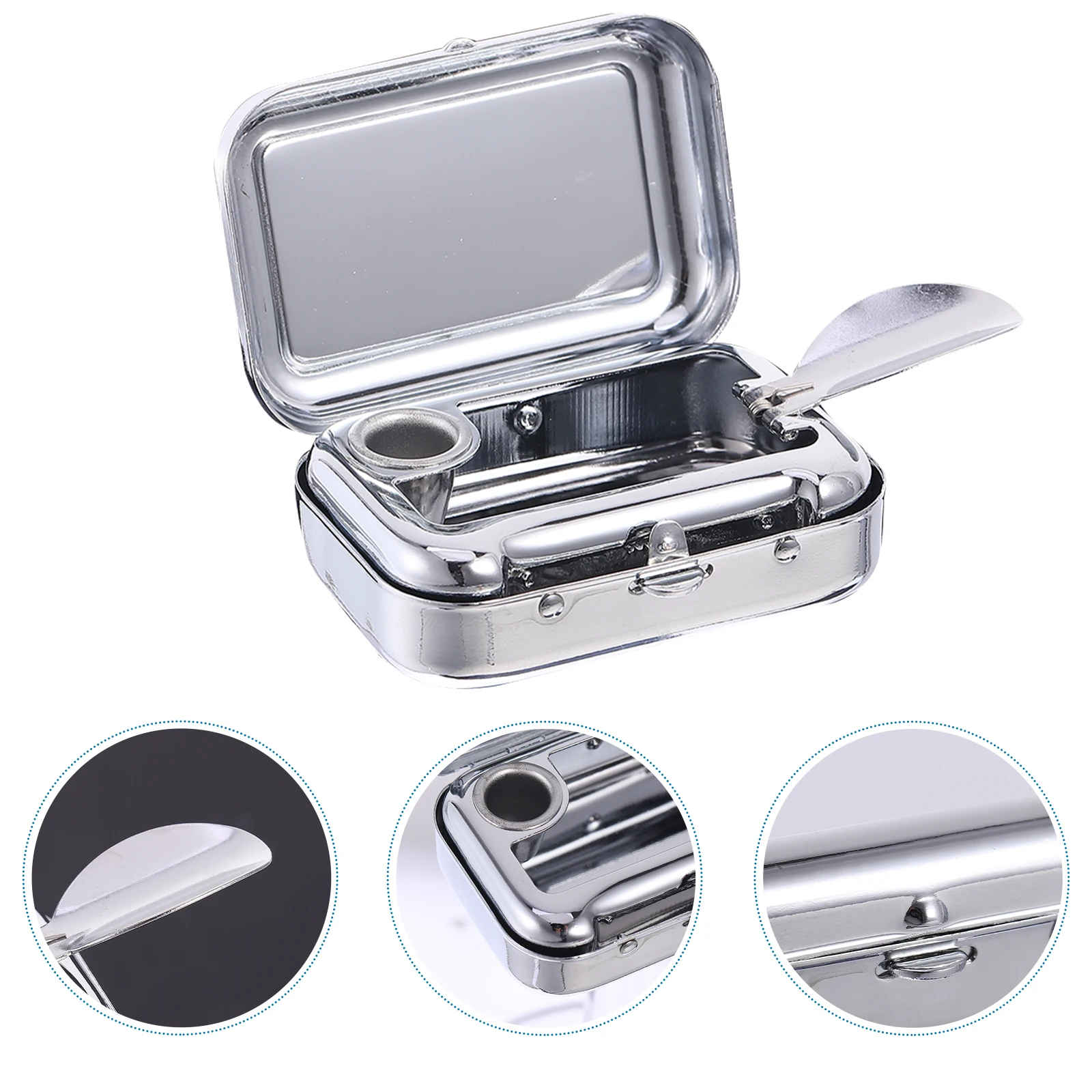 Portable Stainless Steel Cigarette Ashtray for Indoor Home Use Container Metal Ashtray Home Decor
Portable Stainless Steel Cigarette Ashtray for Indoor Home Use Container Metal Ashtray Home Decor