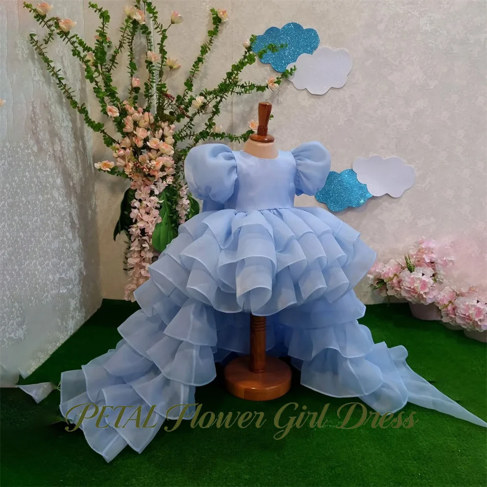 Petal Light Blue High Low Kids Birthday Dresses Layers First Communion Gown Fluffy Girls Princess Dress Customized
Petal Light Blue High Low Kids Birthday Dresses Layers First Communion Gown Fluffy Girls Princess Dress Customized