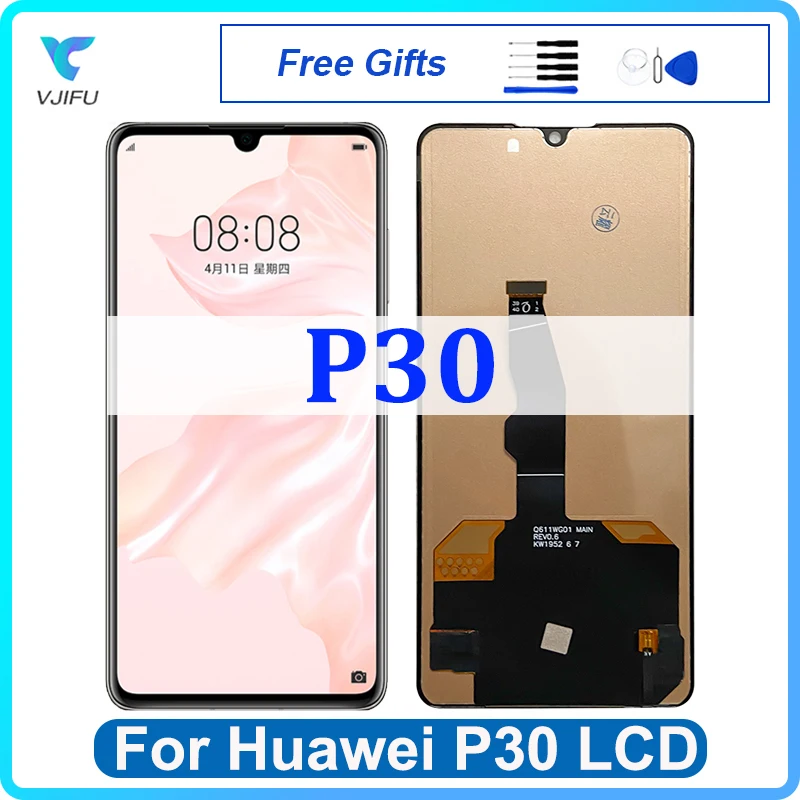 6.1'' LCD For Huawei P30 Display Touch Screen ELE-L04 ELE-L29 ELE-L09 Digitizer Assembly Replacement Phone Repair 100% Tested
6.1'' LCD For Huawei P30 Display Touch Screen ELE-L04 ELE-L29 ELE-L09 Digitizer Assembly Replacement Phone Repair 100% Tested