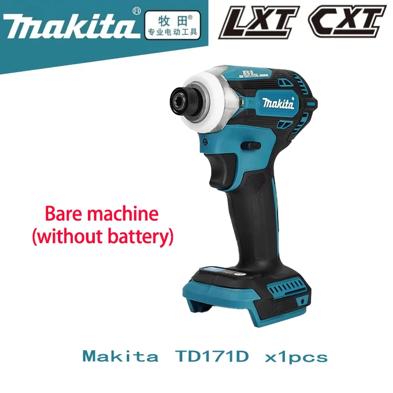 Makita DTD171 Brushless Cordless Impact Driver Rechargeable Screwdriver Drills Power Tools 18V BL Motor Bare Tool Wrench Set
Makita DTD171 Brushless Cordless Impact Driver Rechargeable Screwdriver Drills Power Tools 18V BL Motor Bare Tool Wrench Set