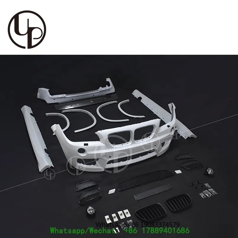 X1 E84 Upgrade to M-T Style M Sport Front Bumper Rear Bumper Side Skirts for E84 MT Style Full Car Body Kits
X1 E84 Upgrade to M-T Style M Sport Front Bumper Rear Bumper Side Skirts for E84 MT Style Full Car Body Kits