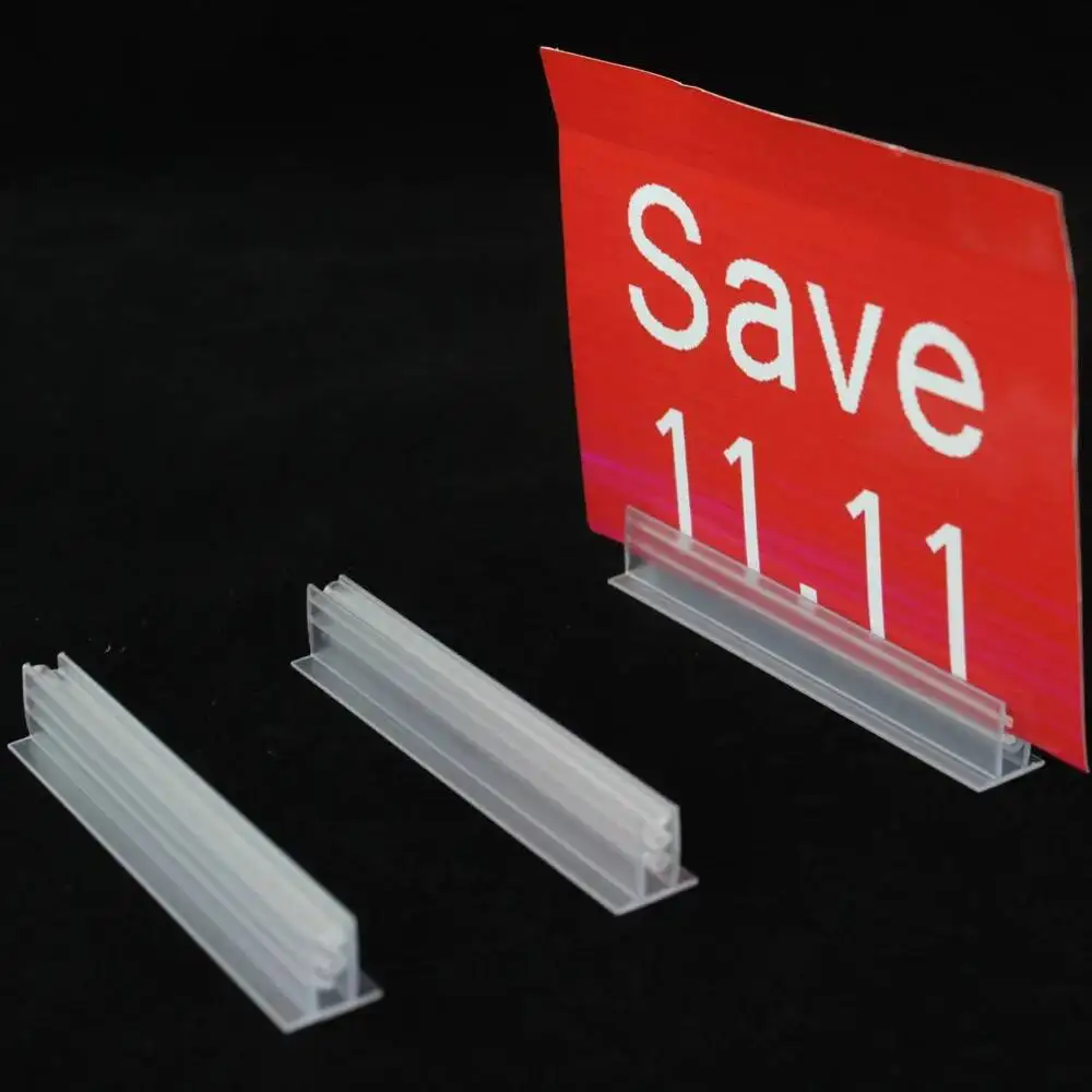 75 Mm Price Tag Clip Stand Self-adhesive Warehouse Supermarket Shelf Talker Banner Flagpole Gripper Strip
75 Mm Price Tag Clip Stand Self-adhesive Warehouse Supermarket Shelf Talker Banner Flagpole Gripper Strip
