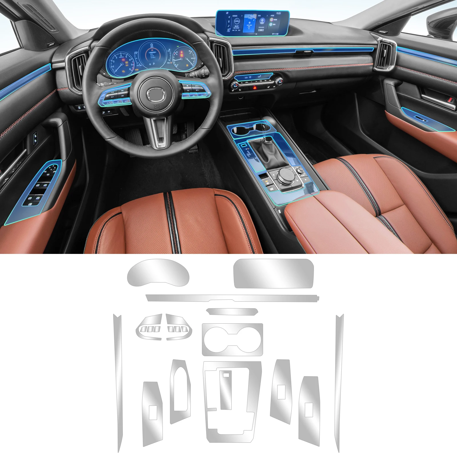 For Mazda CX 50 2023 2024 Invisible Interior TPU Film Protective Layer Scratch Resistant Car Modification Car Parts Accessories
For Mazda CX 50 2023 2024 Invisible Interior TPU Film Protective Layer Scratch Resistant Car Modification Car Parts Accessories