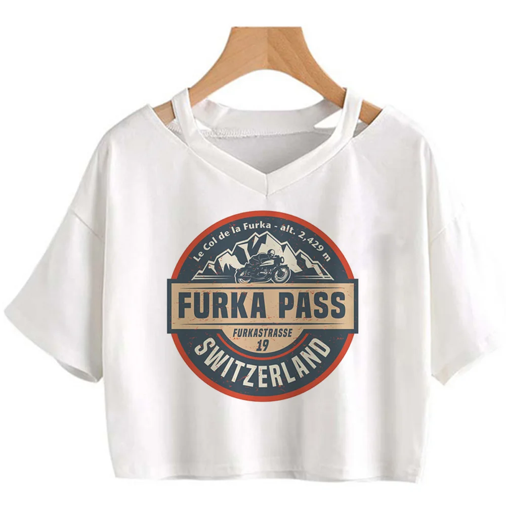 Switzerland Tee women summer comic designer top female Japanese clothing
Switzerland Tee women summer comic designer top female Japanese clothing