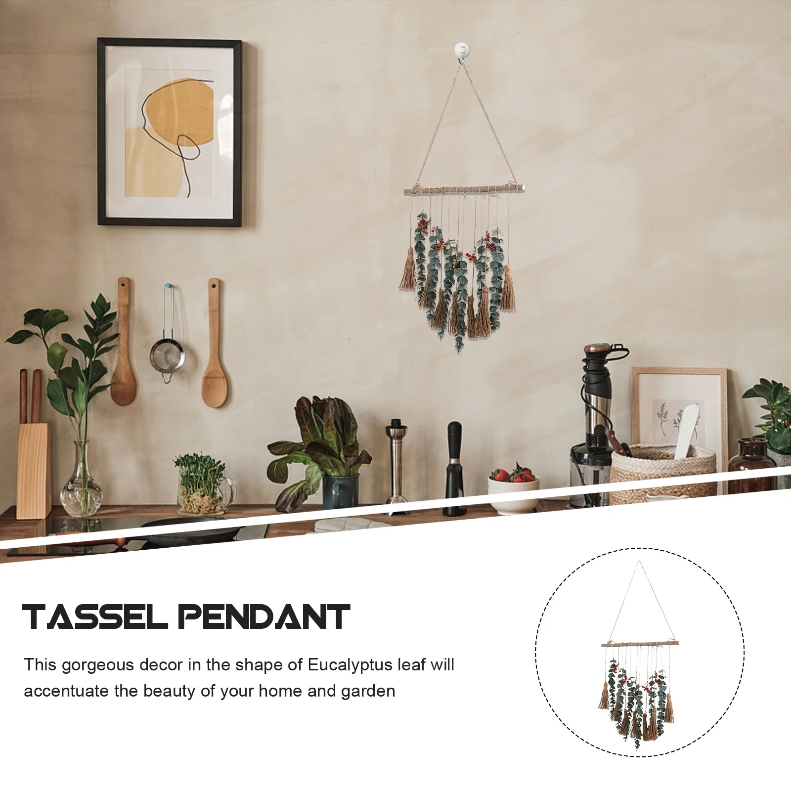 Unique Eucalyptus Adorn Delicate Crafts Rope Eucalyptus Pendant Wall Art Pendant Housewarming Gift for Home Garden
Unique Eucalyptus Adorn Delicate Crafts Rope Eucalyptus Pendant Wall Art Pendant Housewarming Gift for Home Garden
