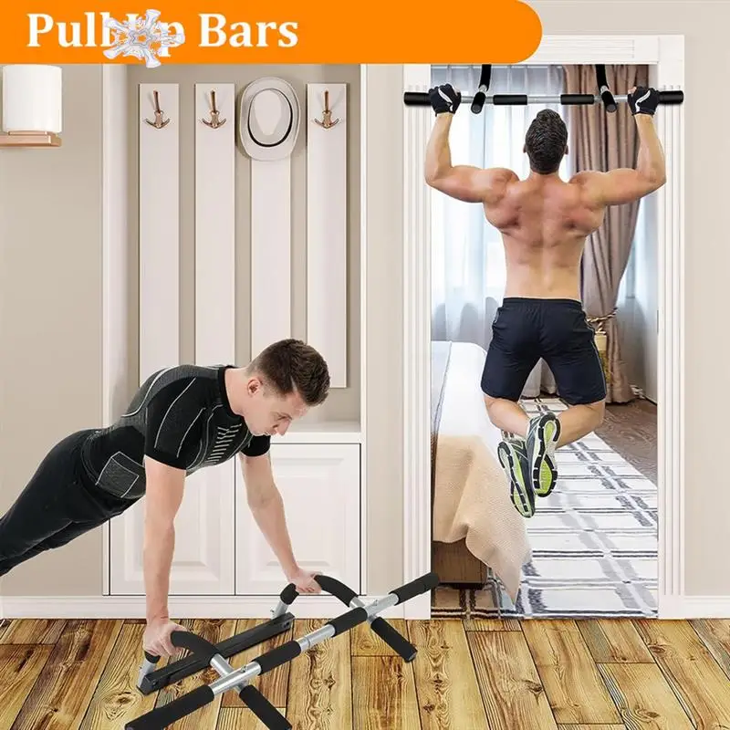 Wall Mounted Pull Up Bar - Chin Up Bar For Doorway, Multi-Gym Home Fitness Equipment With Enhanced Door Frame Protection
Wall Mounted Pull Up Bar - Chin Up Bar For Doorway, Multi-Gym Home Fitness Equipment With Enhanced Door Frame Protection