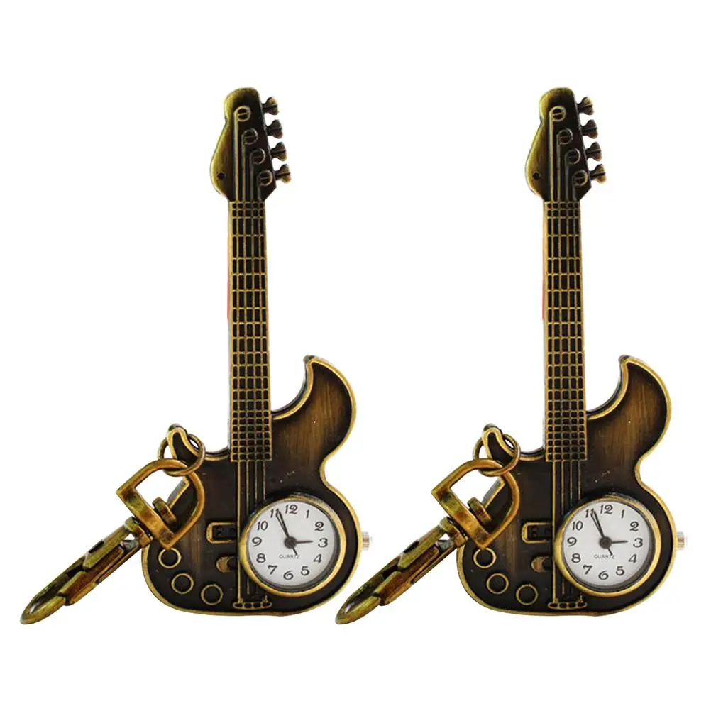 2PCS Fashion Watch Vintage Guitar Charms Keychain Sweater Holder Coffee Mini Keyring Durable Zinc Music Lover
2PCS Fashion Watch Vintage Guitar Charms Keychain Sweater Holder Coffee Mini Keyring Durable Zinc Music Lover