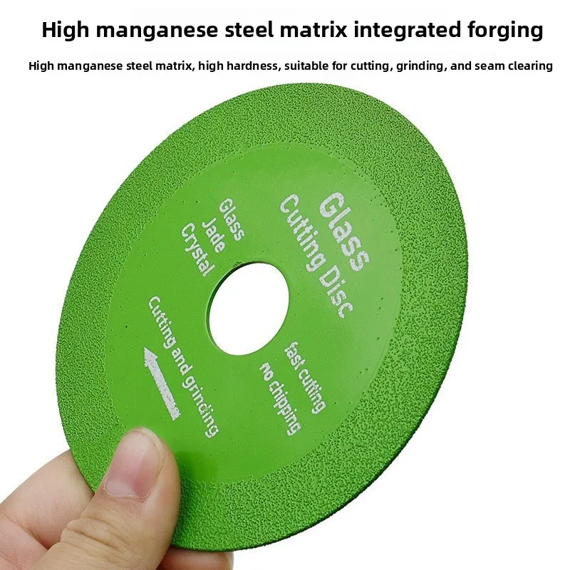 Glass cutting blade Ceramic tile Jade crystal wine bottle Emery high hardness saw blade Marble angle grinder slice
Glass cutting blade Ceramic tile Jade crystal wine bottle Emery high hardness saw blade Marble angle grinder slice
