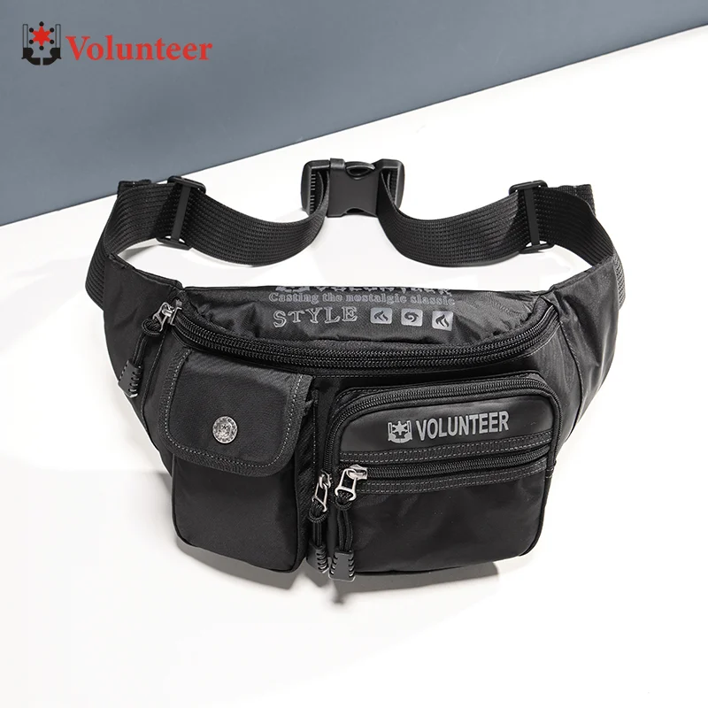 Volunteer Waist Bag for Men 2024 Multipurpose Oxford Cloth Casual Lightweight Multiple Pockets Phone Crossbody Chest Bag 1832-11
Volunteer Waist Bag for Men 2024 Multipurpose Oxford Cloth Casual Lightweight Multiple Pockets Phone Crossbody Chest Bag 1832-11