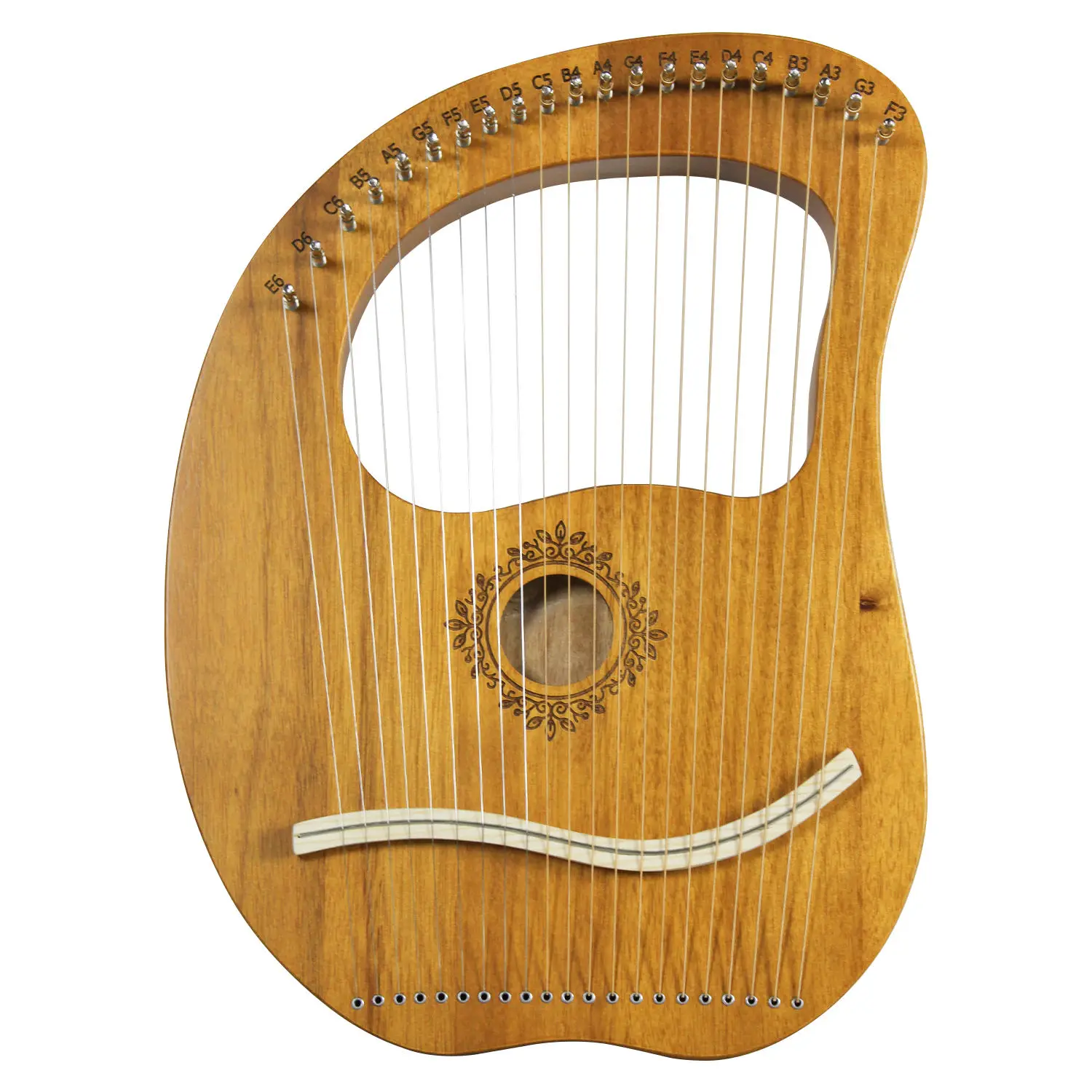 Lyre Harp 21 Metal Strings Classic Mahogany Solid Wood
Lyre Harp 21 Metal Strings Classic Mahogany Solid Wood