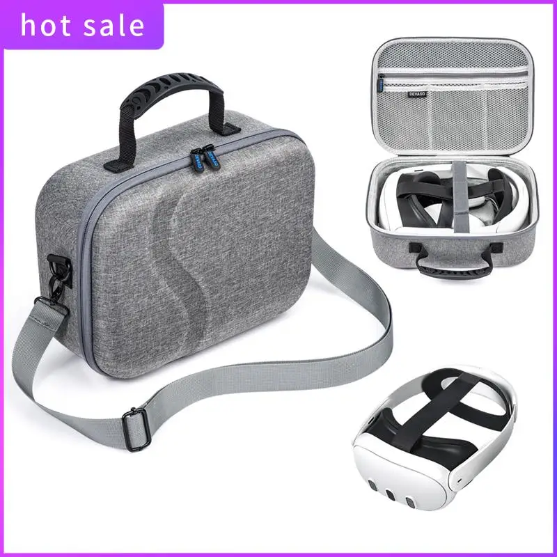 Large Carrying Case For Meta Quest 3 Accessories, Storage Case Bag For Quest 3 VR Headset, Controller Grips, Travel Case Durable
Large Carrying Case For Meta Quest 3 Accessories, Storage Case Bag For Quest 3 VR Headset, Controller Grips, Travel Case Durable