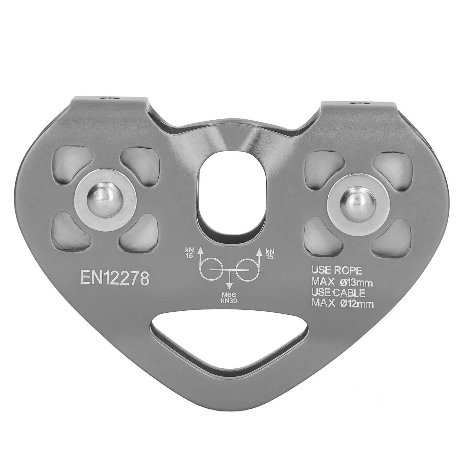 Aviation Aluminum Double Shaft Outdoor Climbing Pulley - Efficient Rock Climbing Accessory
Aviation Aluminum Double Shaft Outdoor Climbing Pulley - Efficient Rock Climbing Accessory