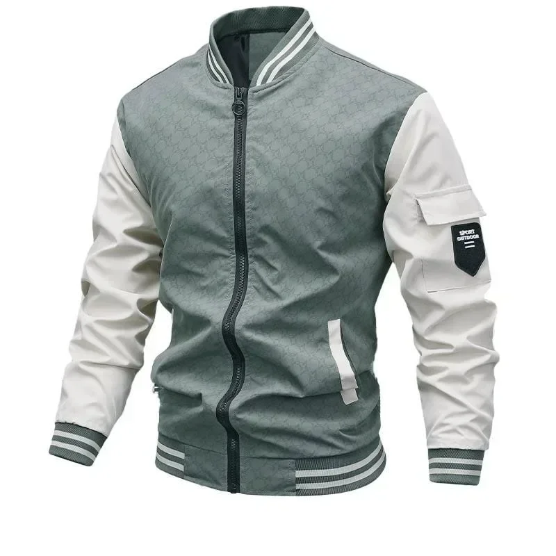 2025 Men's Jacket Autumn Thin Long Sleeve Baseball Uniform Windproof Cycling Jacket Fashion Zipper Casual Jacket M-5XL
2025 Men's Jacket Autumn Thin Long Sleeve Baseball Uniform Windproof Cycling Jacket Fashion Zipper Casual Jacket M-5XL
