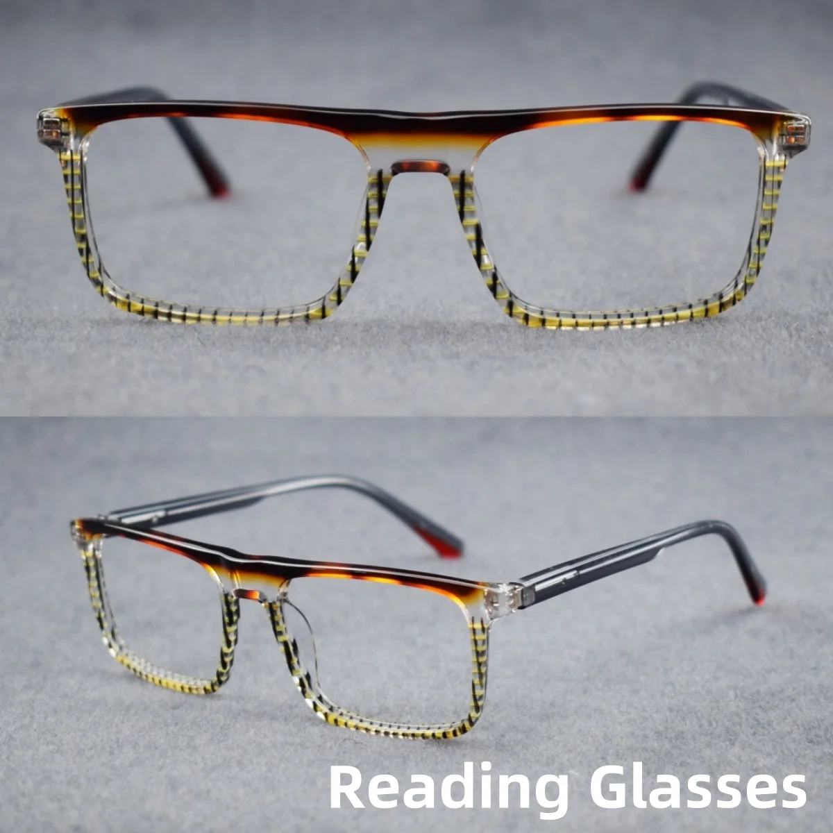 Handmade Acetate Reading Glasses Men Vintage Prescription Myopia Glasses Women Luxury Brand Eyewear
Handmade Acetate Reading Glasses Men Vintage Prescription Myopia Glasses Women Luxury Brand Eyewear