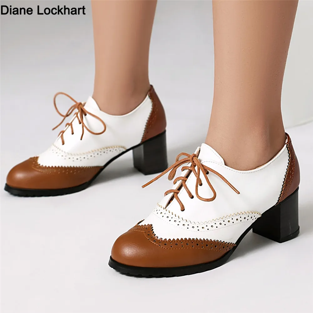 2025 New Pump Women Pumps Round Toe Height Heels Platform Brogue Student Carved Retro Lace-Up Classic Spring Silver Black Brown
2025 New Pump Women Pumps Round Toe Height Heels Platform Brogue Student Carved Retro Lace-Up Classic Spring Silver Black Brown